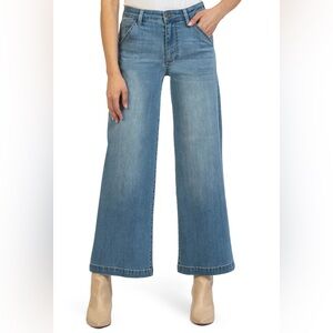 KUT from the Kloth Meg Fab Ab High Waist Wide Leg Jeans
